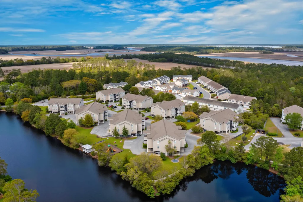 king george apartments savannah ga aerial